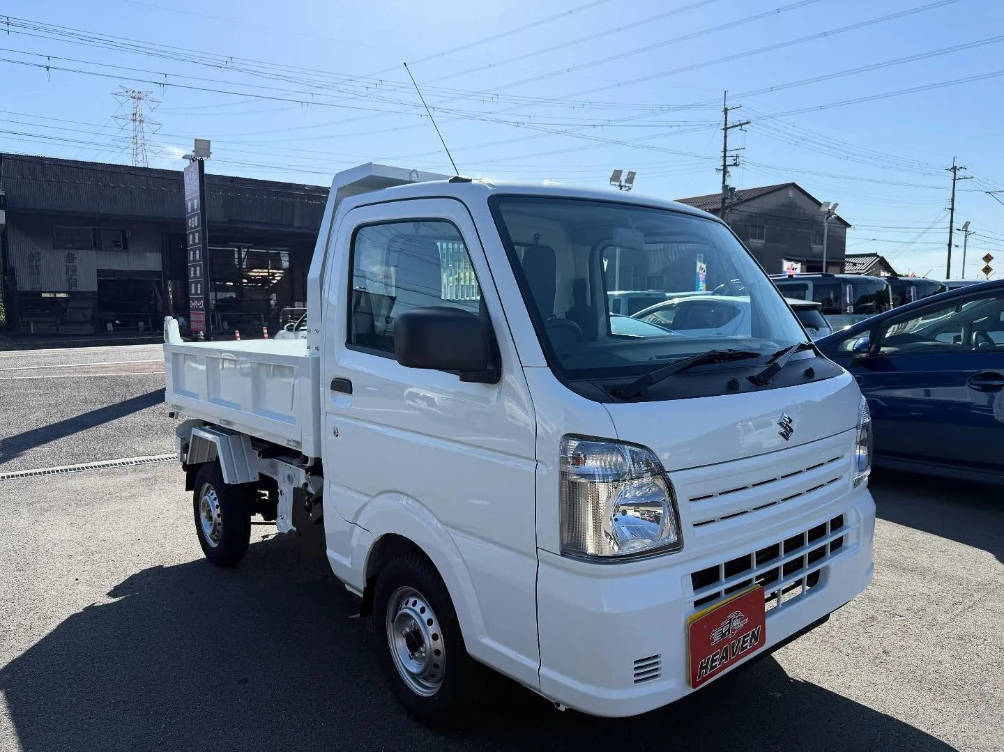 新古車 スズキ キャリィダンプ 4WD デフロック付き